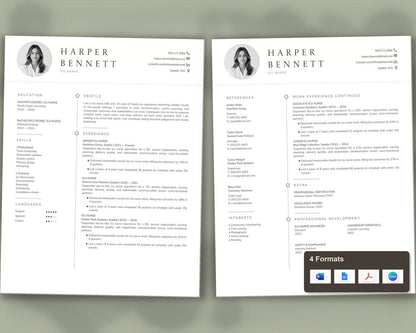 ICU Nurse Resume Template