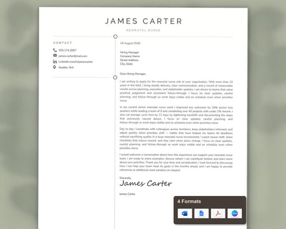 Neonatal Nurse Resume Template