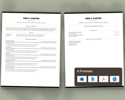 Dog Trainer Resume Template