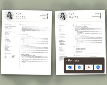 Mechanical Engineer Resume Template