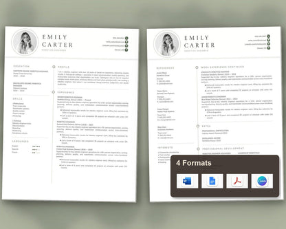 Robotics Engineer Resume Template