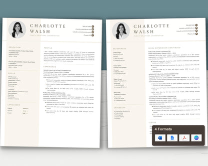 PR Specialist Resume Template