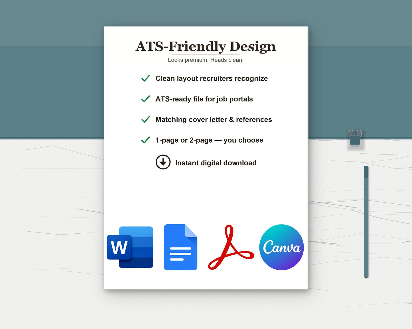 Marketing Manager Resume Template