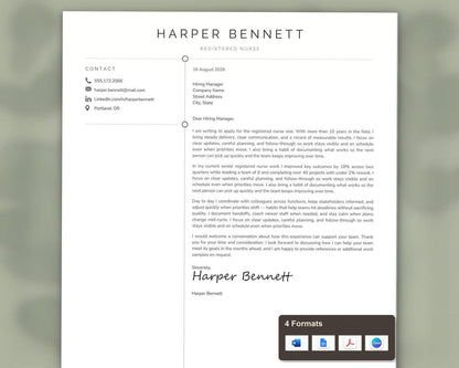 Registered Nurse Resume Template