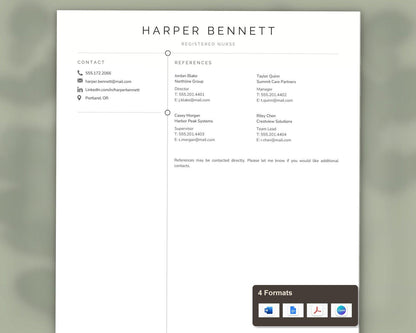 Registered Nurse Resume Template
