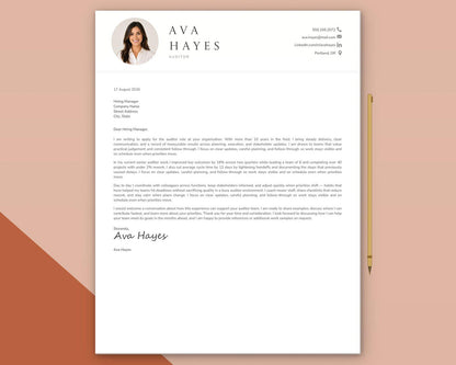 Auditor Resume Template