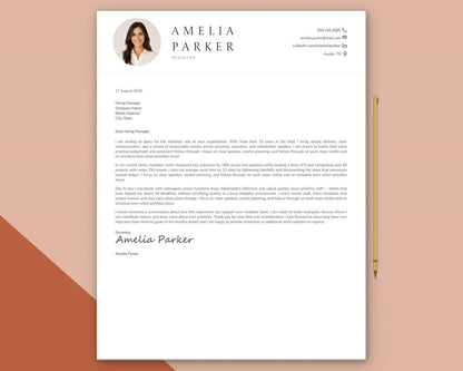 Mediator Resume Template