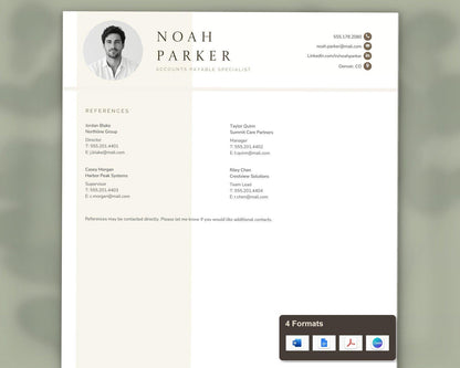 Accounts Payable Specialist Resume Template