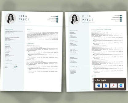Anesthesia Assistant Resume Template