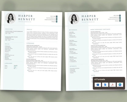Teacher Coordinator Resume Template
