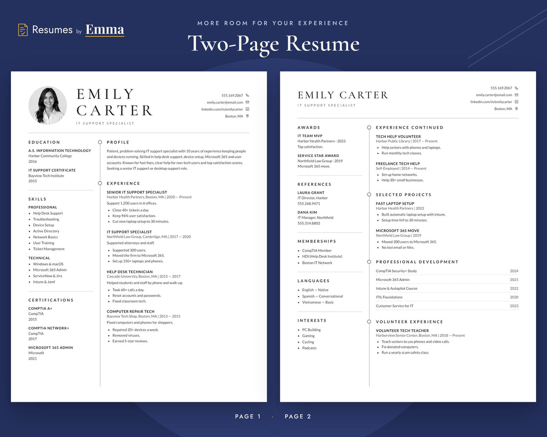 it-support-specialist 02 two-page