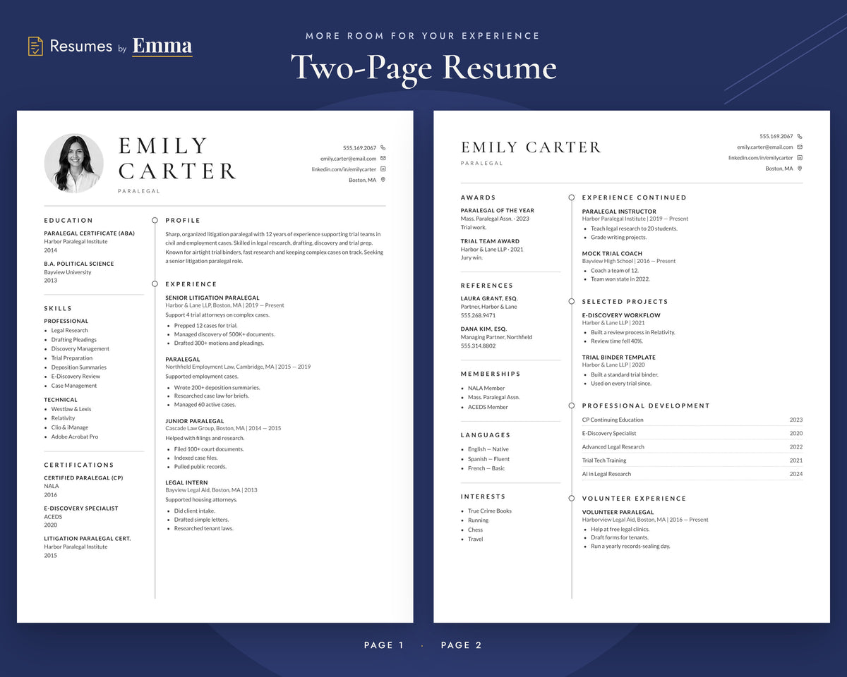 paralegal 02 two-page