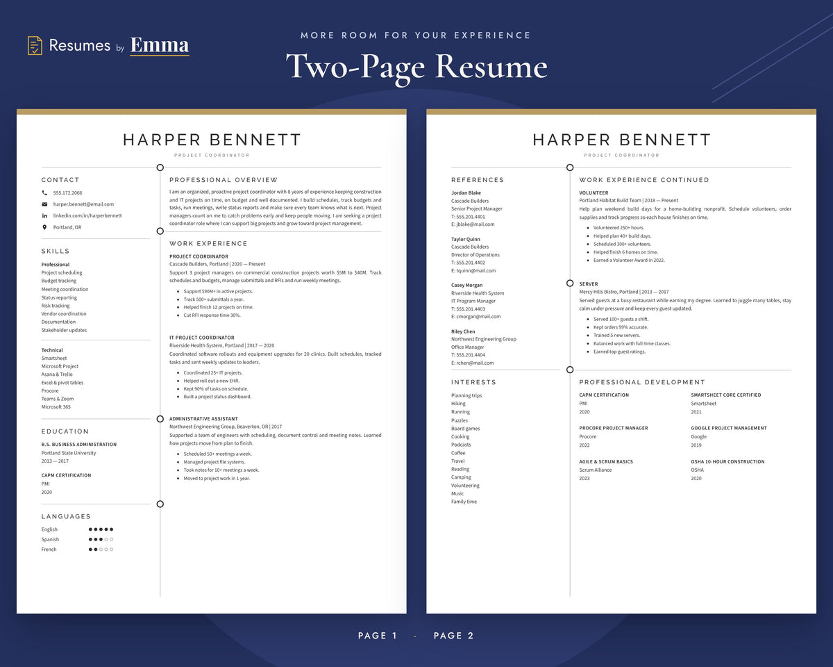 project-coordinator 02 two-page
