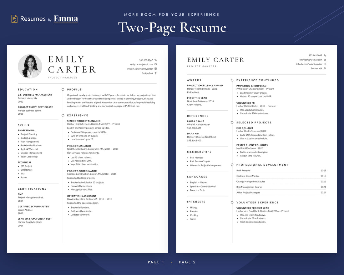 project-manager 02 two-page