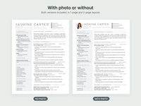 ER Nurse Resume Template | Emergency Room RN, CEN, Trauma | Photo & No ...