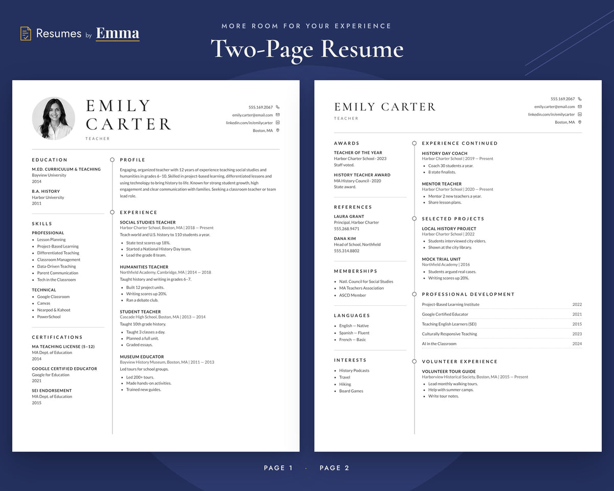 teacher 02 two-page