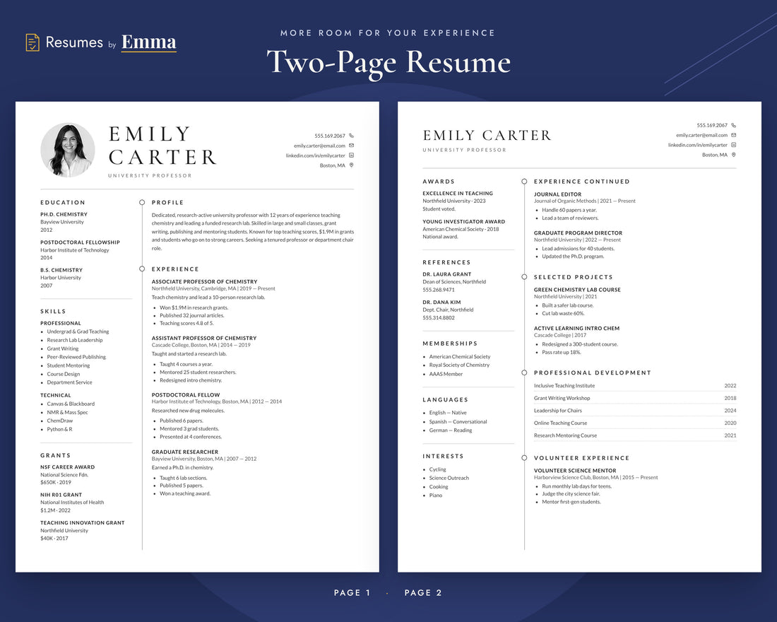 university-professor 02 two-page